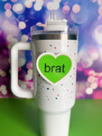 Brat Glossy Sticker