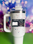 Library Card Starlight Sticker