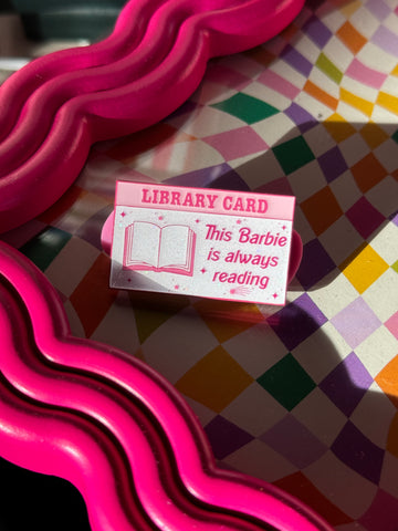 Library Card Barb