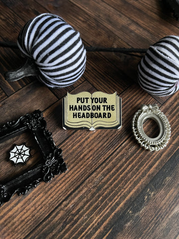 Bookish Headboard Pin