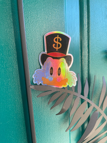 Scrooge Holo Sticker