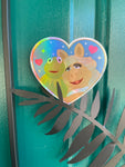 Kerm and Piggy Holo Sticker
