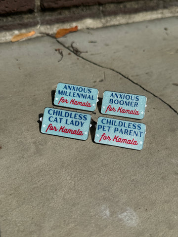 Vote Kamala Pins