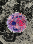 Just as Sane Holo Sticker