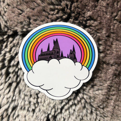 Rainbow Castle - Magnet